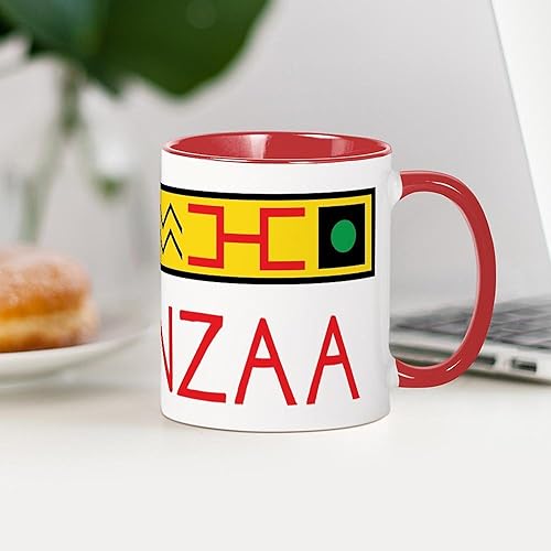 Vista 63 de CafePress Kwanzaa Principles - Taza de café de cerámica, taza de té, 11 onzas