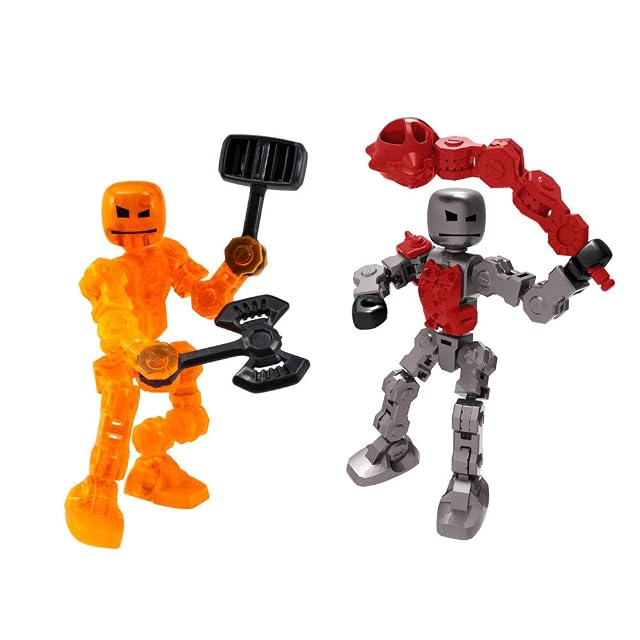 Foto 2 de 7 de Zing Klikbot Villian Hero & Villain Blind Surtido de 2 Unidades, Multicolor (S2011)