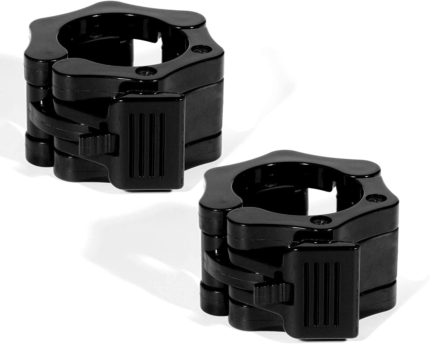 GWTech Barbell Clamps 2 Inch or 1 Inch, Heavy Duty Exercise Collars 2" 1" Quick Release Pair of Locking Pro Olympic Weight Bar Plate Locks Collar Clips for Workout Weightlifting Fitness Training : Sports & Outdoors
