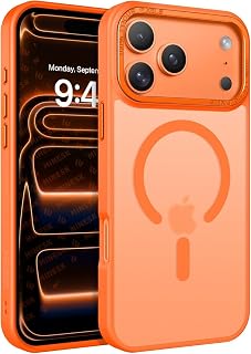 Minesk iPhone 17 Pro Max için Magsafe ile Uyumlu Arkası Mat Silikon Kılıf Metal Lens Çerçeveli ve Metal Tuş Takımlı Ultra Güçlü Koruma Kılıf (17 Pro Max)