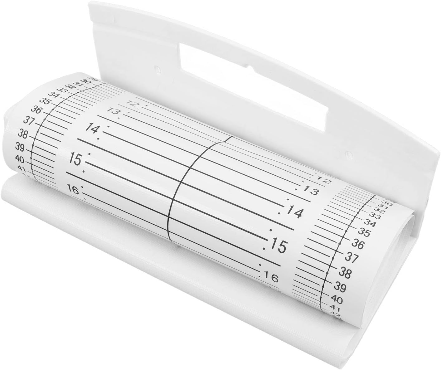 Asixxsix Infant Measuring Mat Growth Chart, Washable Collapsible Baby Infantometer Height Ruler Measuring Mat Soft Growth Height Chart Tape for Newborn Infant Baby Toddlers Kids