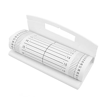 Tappetino Misurazione Altezza Neonati - Pieghevole, Lavabile, Con Testiera Fissa E Posizionatore Piede, Pelle Sicura - Foto 5