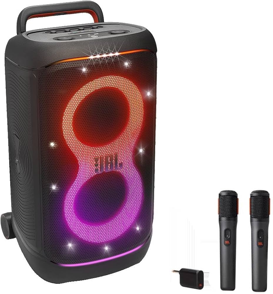 Amazon.com: JBL PARTYBOX 520 Portable Speaker Karaoke Bundle with