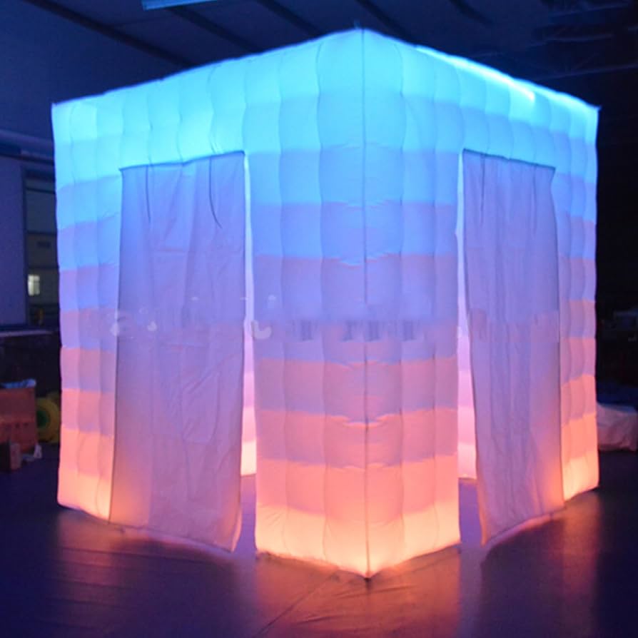 ウェディング フォトブース  ライトニング Amazon.co.jp: LED インフレータブル ウェディング フォトブース 2.5x2