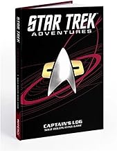Star Trek Adventures: Captain's Log Solo RPG - DS9 Delta Edition - Hardcover Book, 2d20 Rolplaying Game, 326-Page Full-Color Digest Sized Book,Black