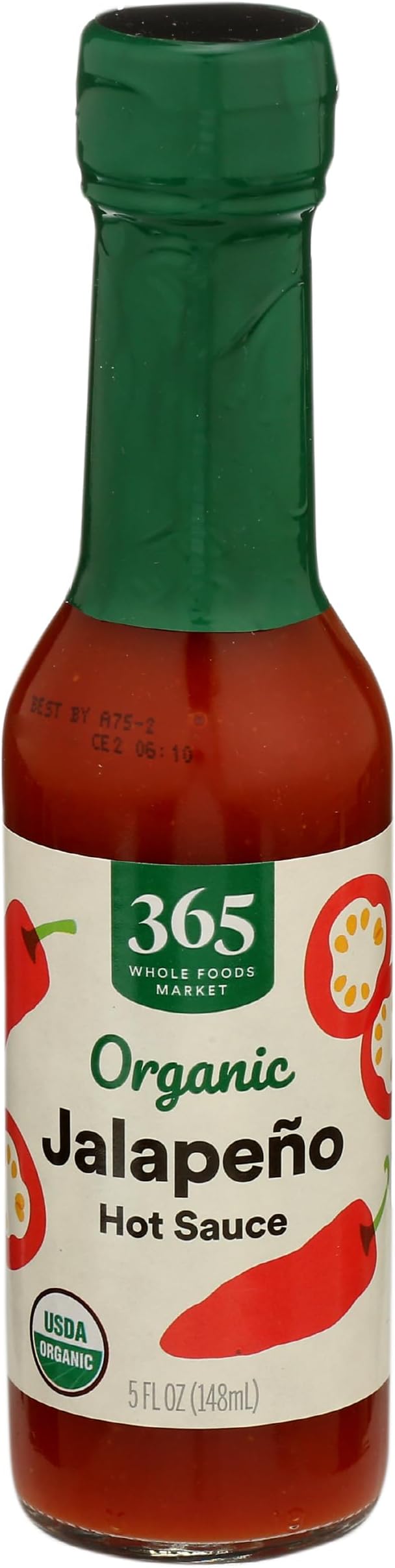 365 by Whole Foods Market, Organic Jalapeno Hot Sauce, 5 Oz