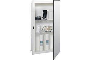 Zenna Home 16" W x 26" H Steel Framed Bathroom Side Cabinet...