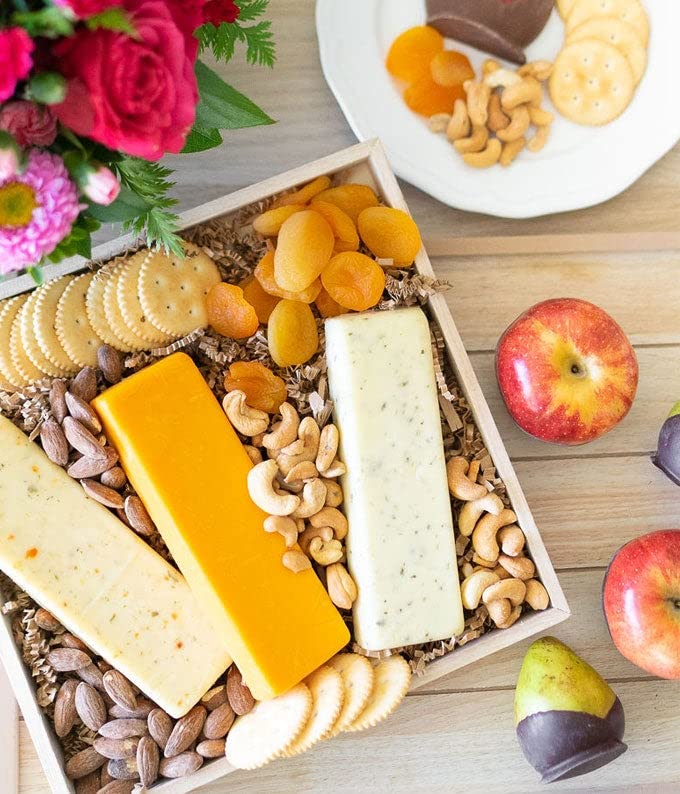 From You Flowers - Premium Fruit, Cheese, Crackers, & Nuts Tray for Birthday, Anniversary, Get Well or Celebration - Image 3