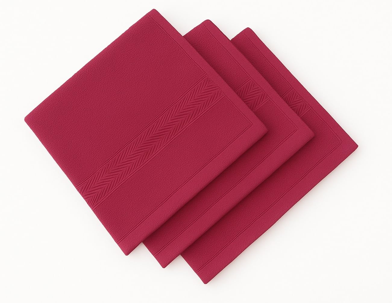 Dollar 3-Pack Cotton Face Towels - Soft & Absorbent -5