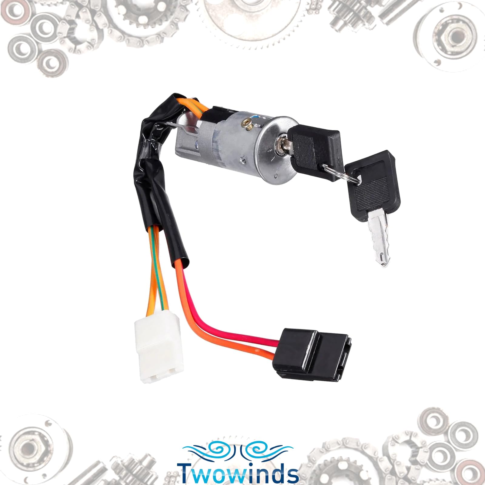Twowinds - Interrupteur Démarrage Compatible avec Renault Master 2 (1998-2010) Trafic, Opel Movano (1998-2010) Vivaro (2001-2018) - 7701038365 - Neiman - Serrure de Contact - Antivol de Direction