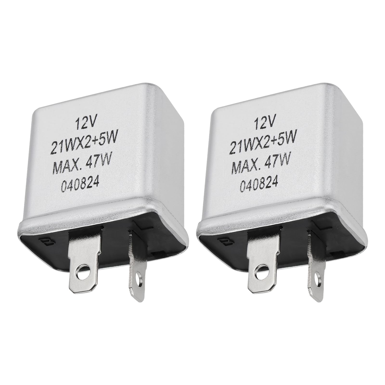 Amazon.com: eMagTech 2pcs 2-Pin Indicator Flasher Relay 21WX2+5W