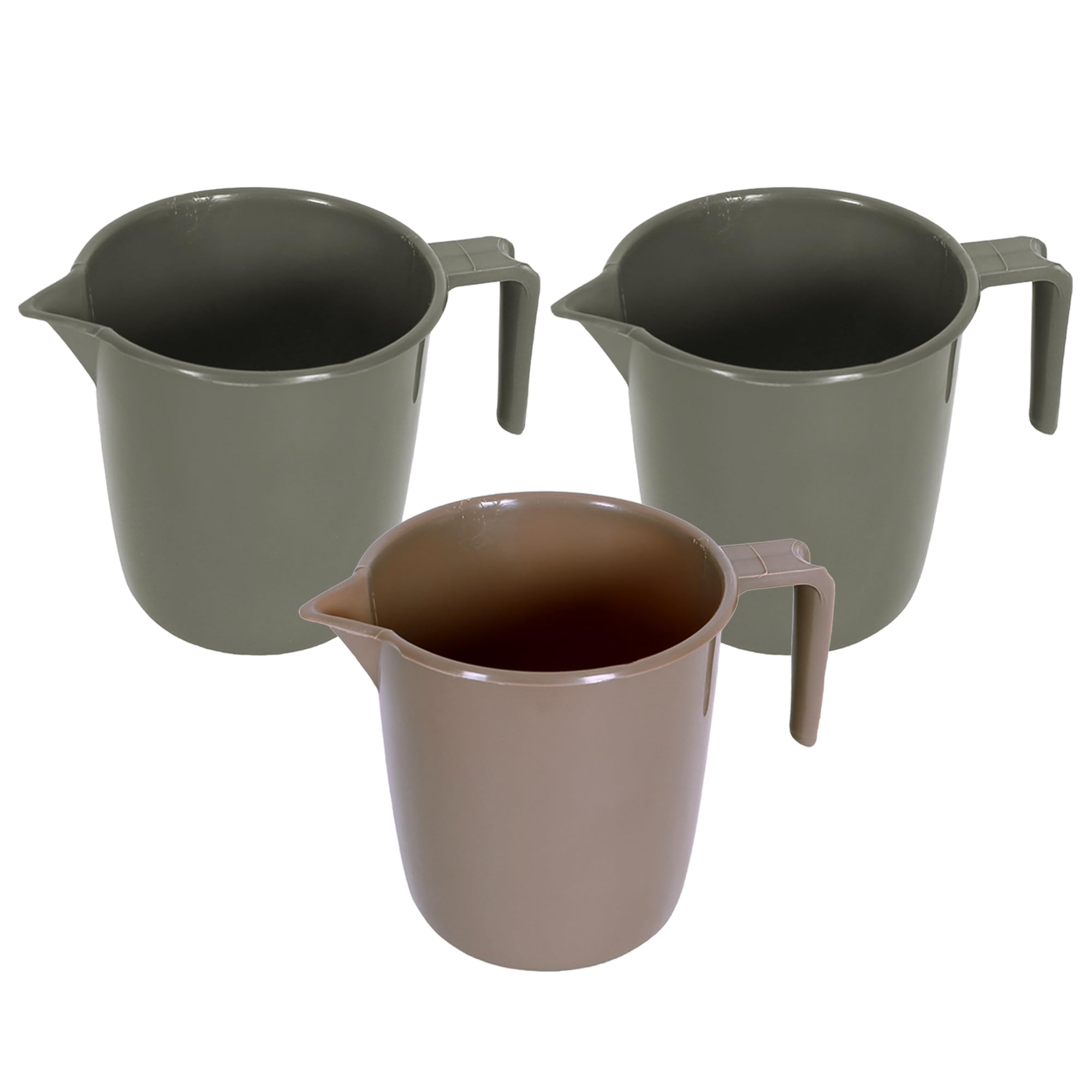 Kuber Industries Bathroom Mug | Plastic Bath Mug for Bathroom | Bath Mug | Mug for Bathroom | Mug for Toilet | Washroom Jug | 111 Bath Mug | 1 LTR | Pack of 3 | Multi (B0CHRN3X7P) Amazon Price History, Amazon Price Tracker