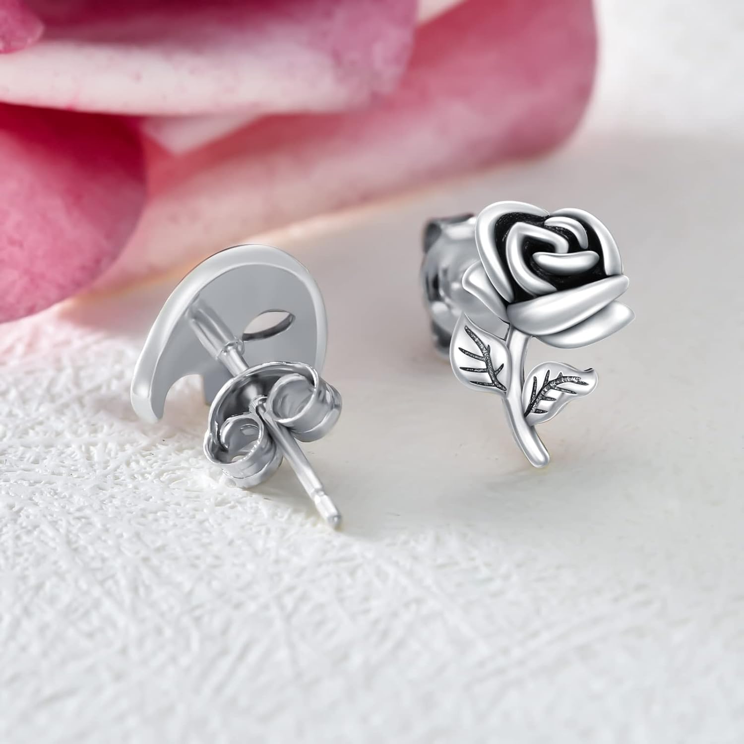 Mask Stud Earrings Sterling Silver Theatre Jewelry Gifts for Women Men Girls