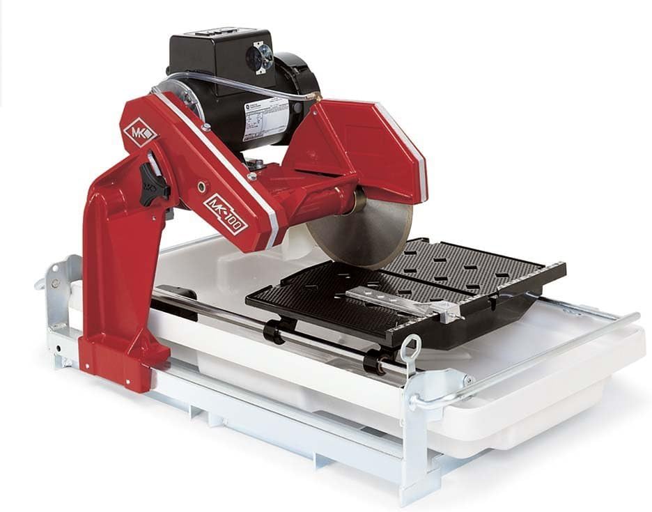 MK Diamond 158189 MK-100 1-1/2-Horsepower 10-inch Wet Tile Saw