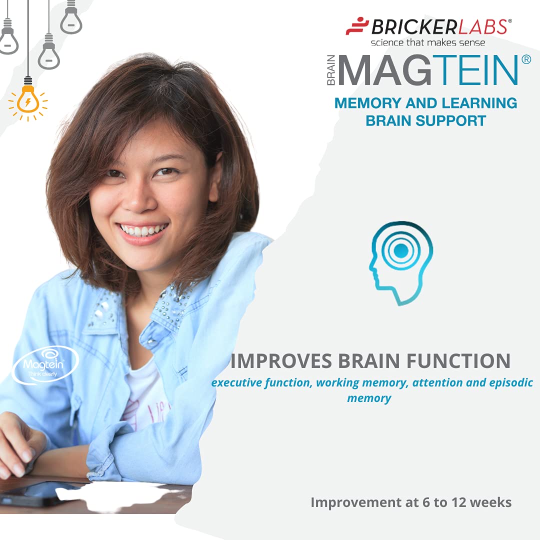 Buy Bricker Labs MAGTEIN Magnesium L Threonate, Magnesium Supplement