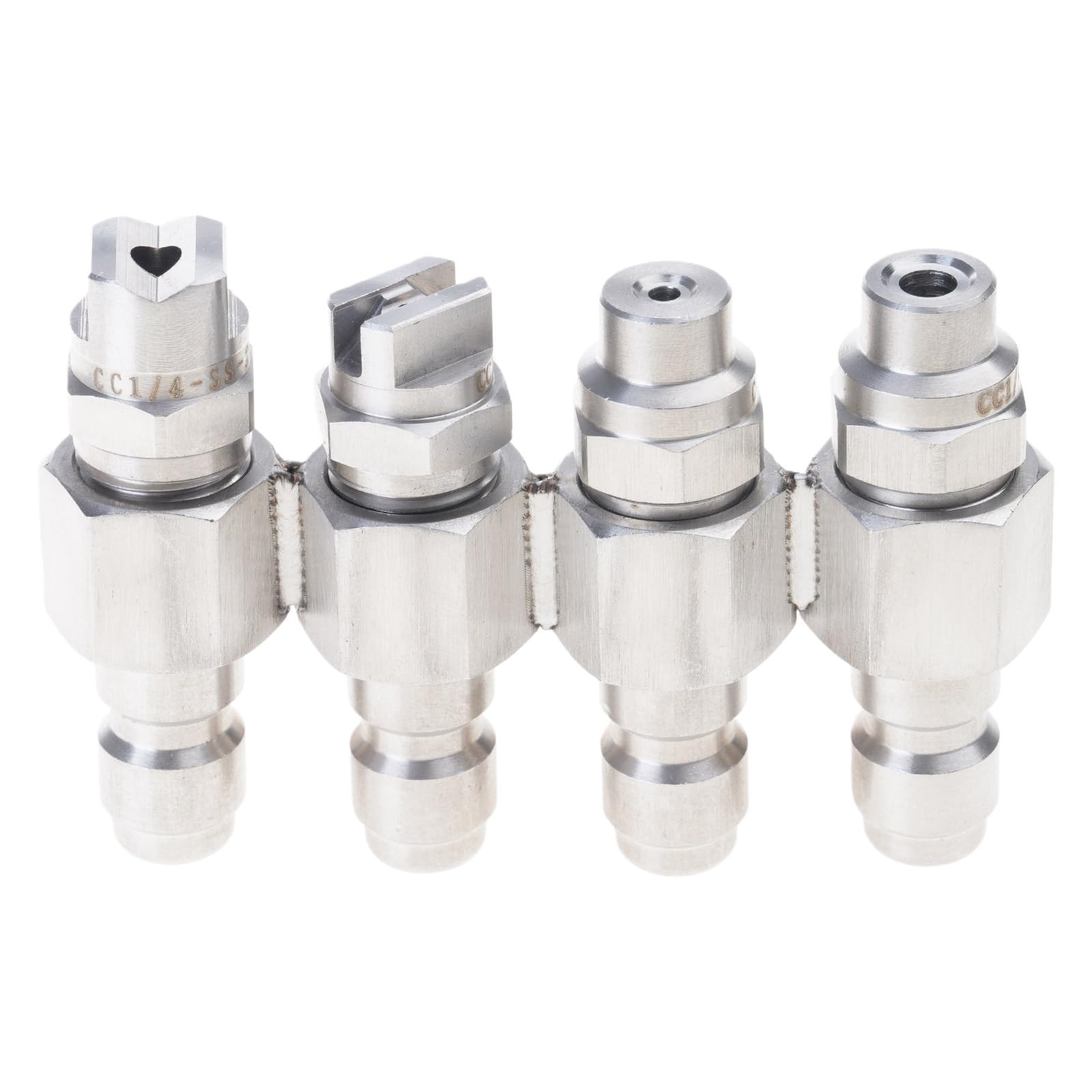Instantly Switches Cleaning Nozzles Highly Pressure Washer Tip Resistant Steel for 2-4GPM Pressure Washers Steel Cleaning Nozzle