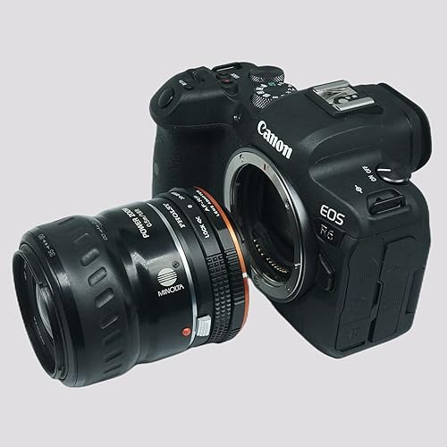 Miniatura 3 de PHOLSY Adaptador de montaje de lente con anillo de control de apertura compatible con lente Sony A Minolta AF a Canon EOS R Mount cuerpo de cámara