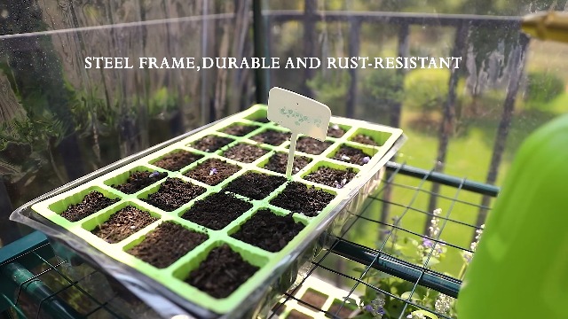 Amazon.com : Worth Garden 4 Tier Mini Greenhouse - 63'' H x 27'' L