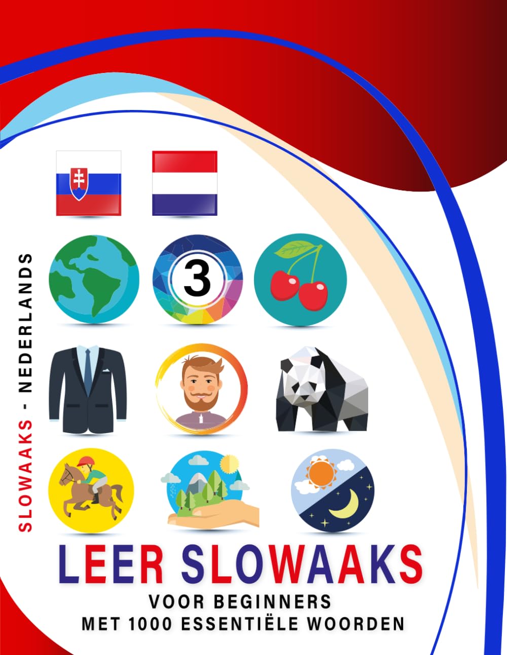 Leer Slowaaks voor Beginners met 1000 Essentiële Woorden: Tweetalig Slowaaks - Nederlands Woordenschatboek voor Kinderen en Volwassenen