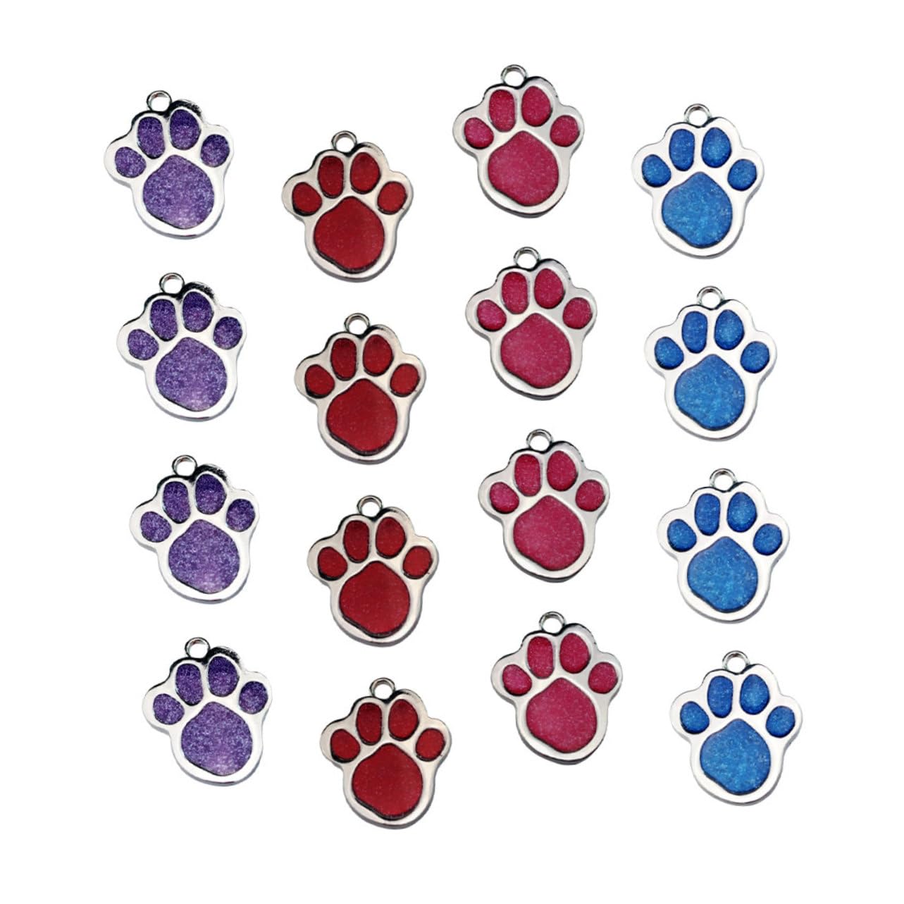 Lurrose 48 Piezas Etiquetas De Identificación De Perro Etiqueta De Identificación Del Perro De Servicio Etiquetas De Perro Divertidas Etiquetas De Collar De Gato Mascota Colgante