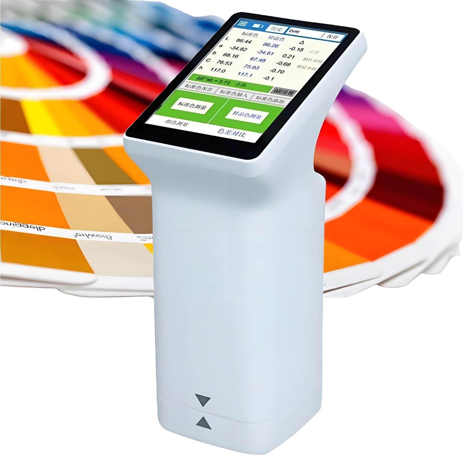 Colorimetro Portatile, Tester di Differenza di Colore, Apertura di misurazione da 8 mm, Controllo del Colore in Circa 1 Secondo, per ispezione in Loco di Vernici, plastica e Metalli B
