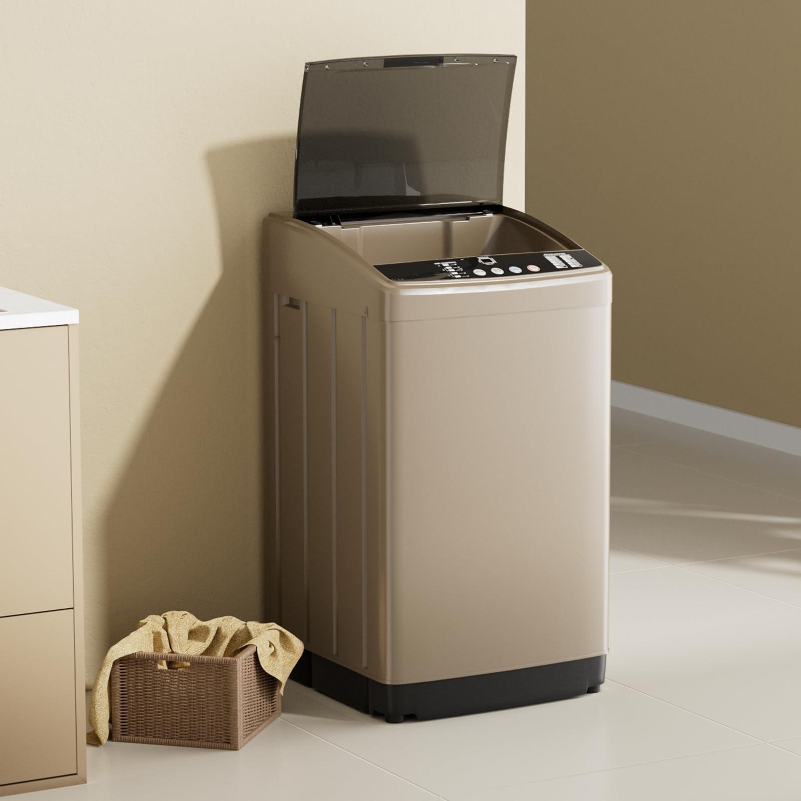 Amazon.com: 19lbs Portable Automatic Washing Machine, 2.5 Cu