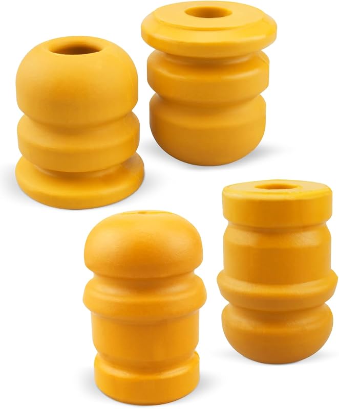 Batentes de suspensão dianteiros e traseiros JUWEVAZU para Jeep Wrangler JK 2007–2018 – 2 pares