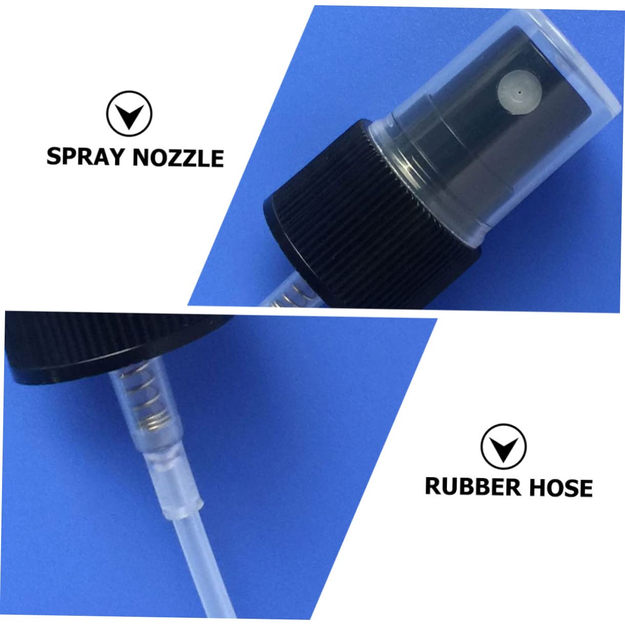 Healeved 300stücke Teiliges Ersatzsprühköpfe Für Parfümflaschen Sprühnebel Für Ätherische Öle Kosmetik Und Persönliche Pflegeprodukte Schwarz