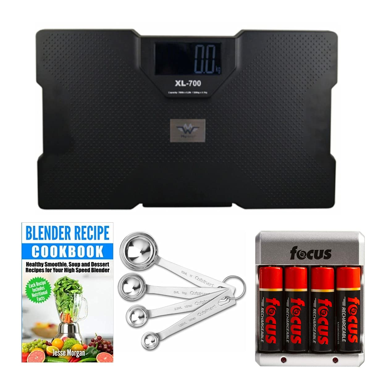 My Weigh Xl700 Talking Bathroom Scale with Rechargeable