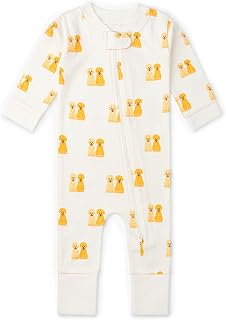 One Piece Baby Pajamas, 100% Organic Baby Clothes for Girls and Boys, Sizes For Newborn and Infant