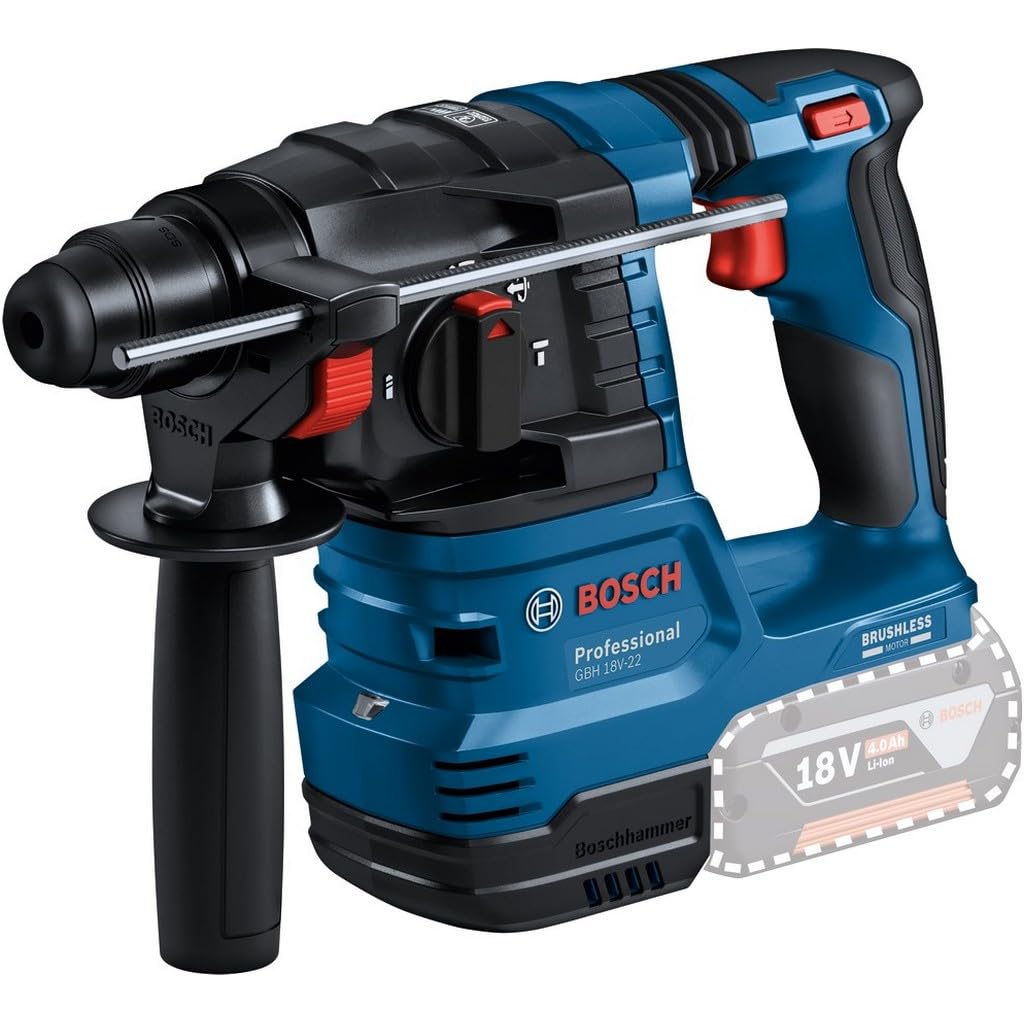 Bosch PRO Cordless Rotary Hammer with SDS Plus GBH 18V-22
