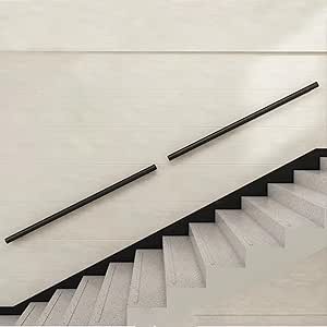 Leuning voor trappen Binnen Buitentrappen - Complete set. 1m 1,5m 2m 2