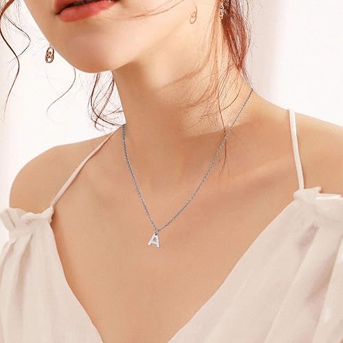 Miniatura 9 de DanLingJewelry 150  200 dijes de letras aleatorias de acero inoxidable 304 mezclados del alfabeto A-Z, surtidos para fabricación de joyas y bricolaje