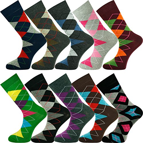 Mysocks Uomo Calzini Argyle