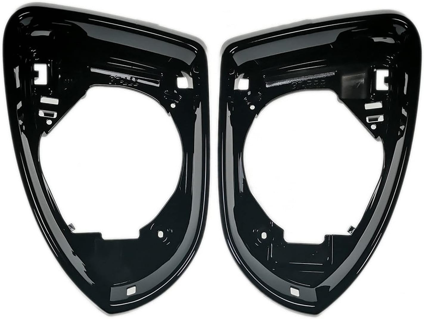 Glossy Black Side Mirror Housing Frame Trim Suitable For VW Golf 7 MK7 7.5 GTI Passat CC B7 B8 Arteon Jetta MK6 Scirocco GTD R Holder (Color : Scirocco MK3)