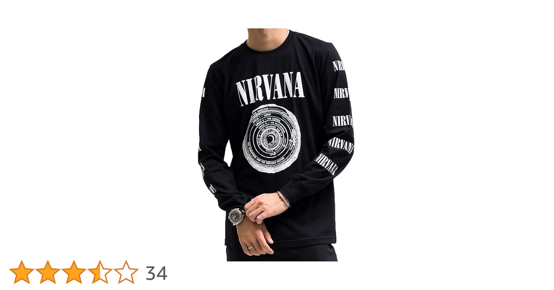 Amazon | [against] NIRVANA ニルバーナ ニルヴァーナ ロンT