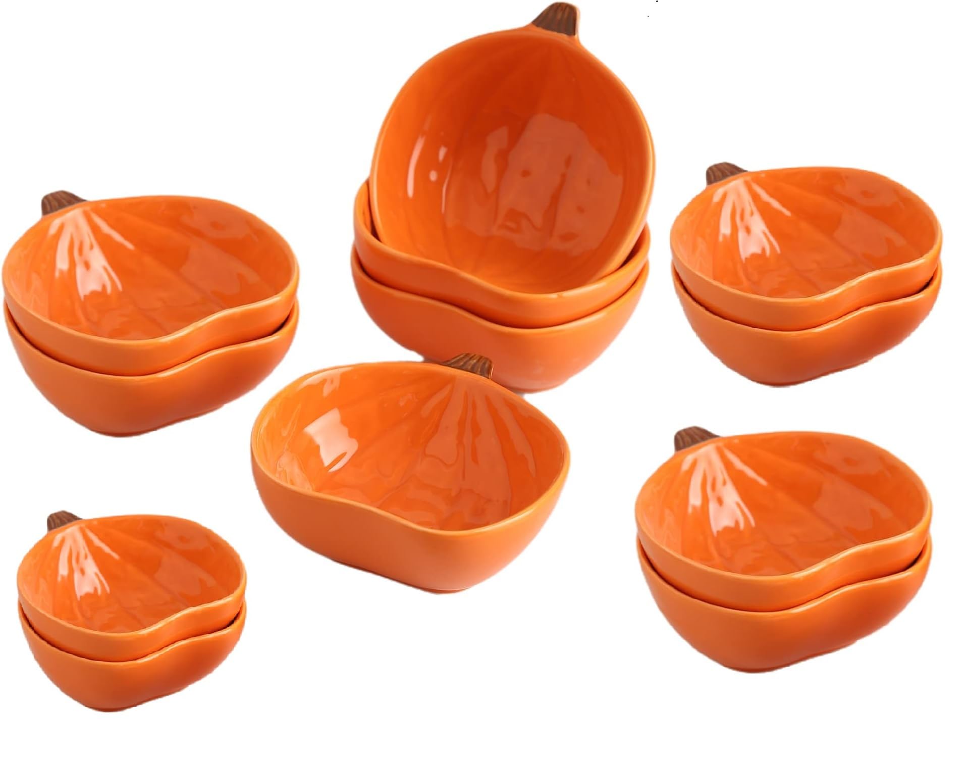 Lot de 12 petits ramequins en céramique pour la cuisson au four - 170 g - Passe au four - Pour servir des sauces et des sauces