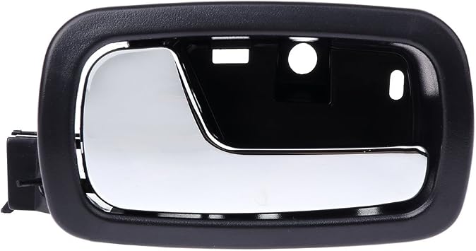 ROADFAR Door Handle Fits for 2005-2010 for Chevrolet for Cobalt 22722755 1pc Interior Front Driver Left Chrome Black