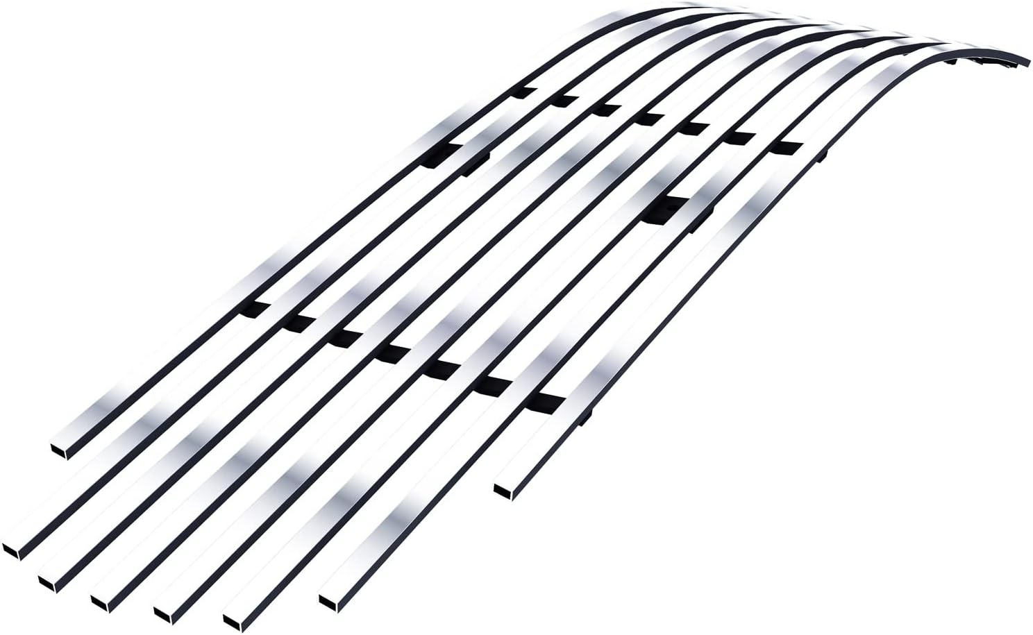 APS Compatible with 1998-2003 Chevy Camaro Black Main Upper Billet Grille Insert C86006H