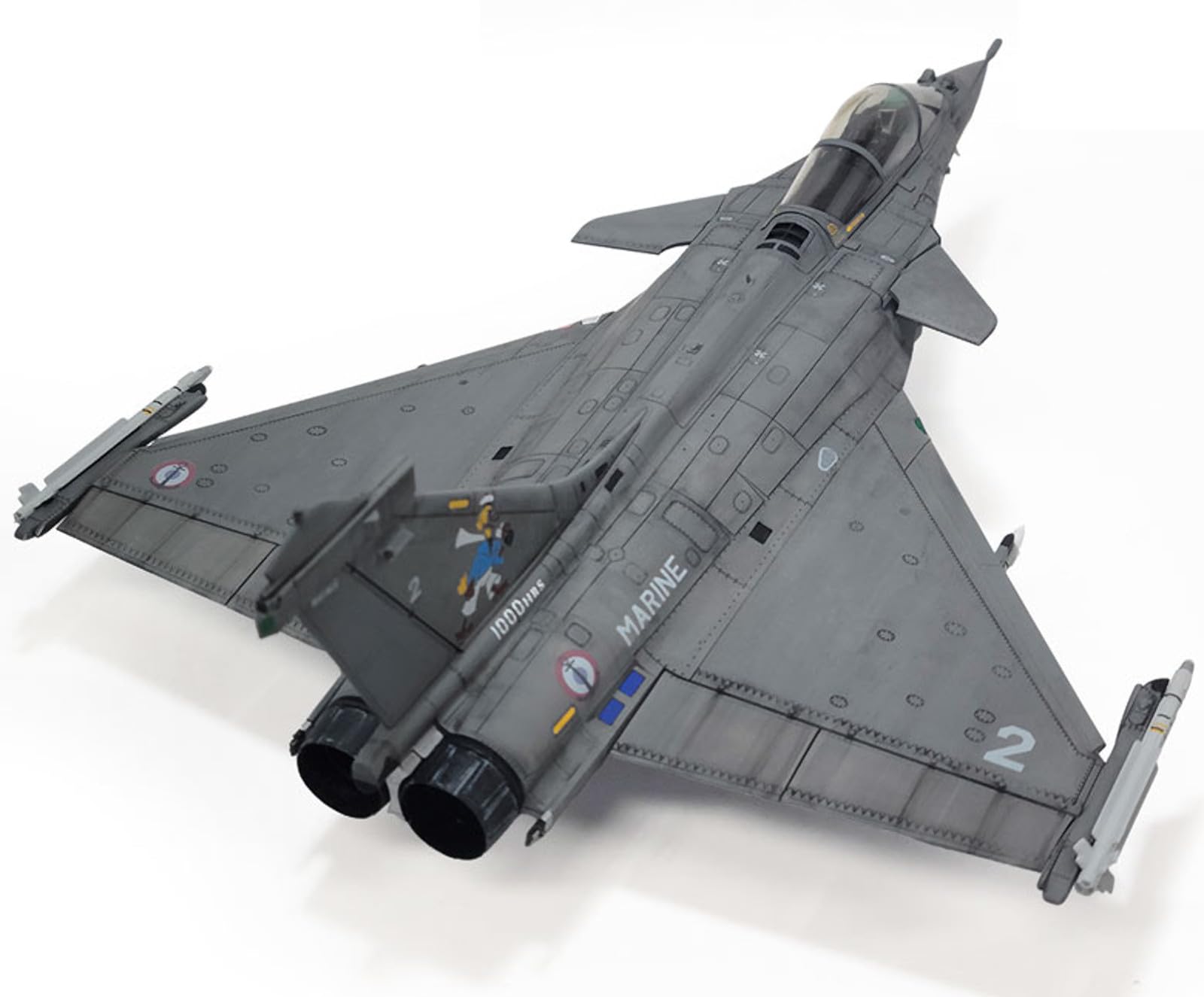 Academy - 1/48 Rafale M Marine National - Maquette en plastique - Echelle 1/48