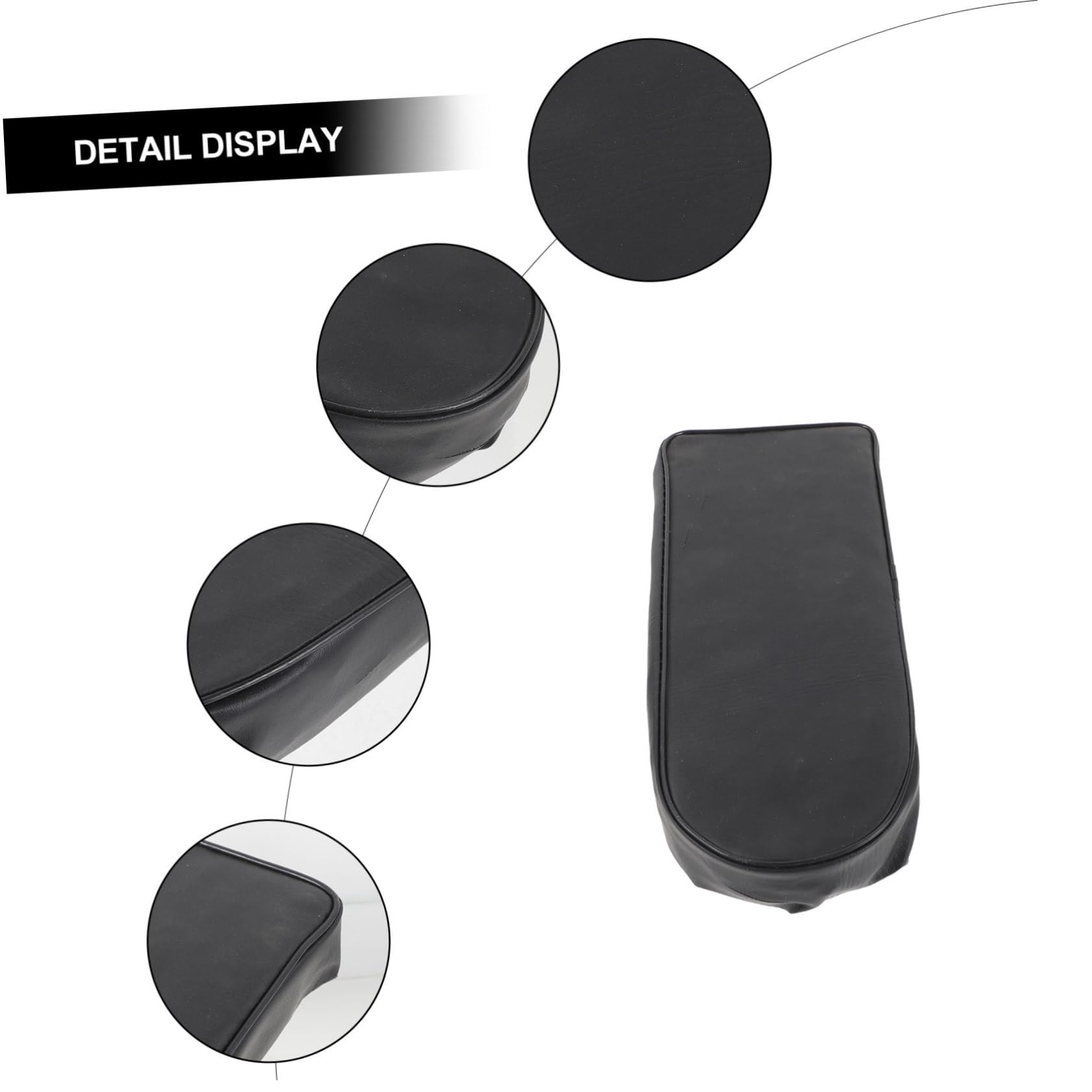 Mikinona Toilet Lid Wheelchair Seat Middle Pads Reusable Sponge Cushion for Enhanced Comfort