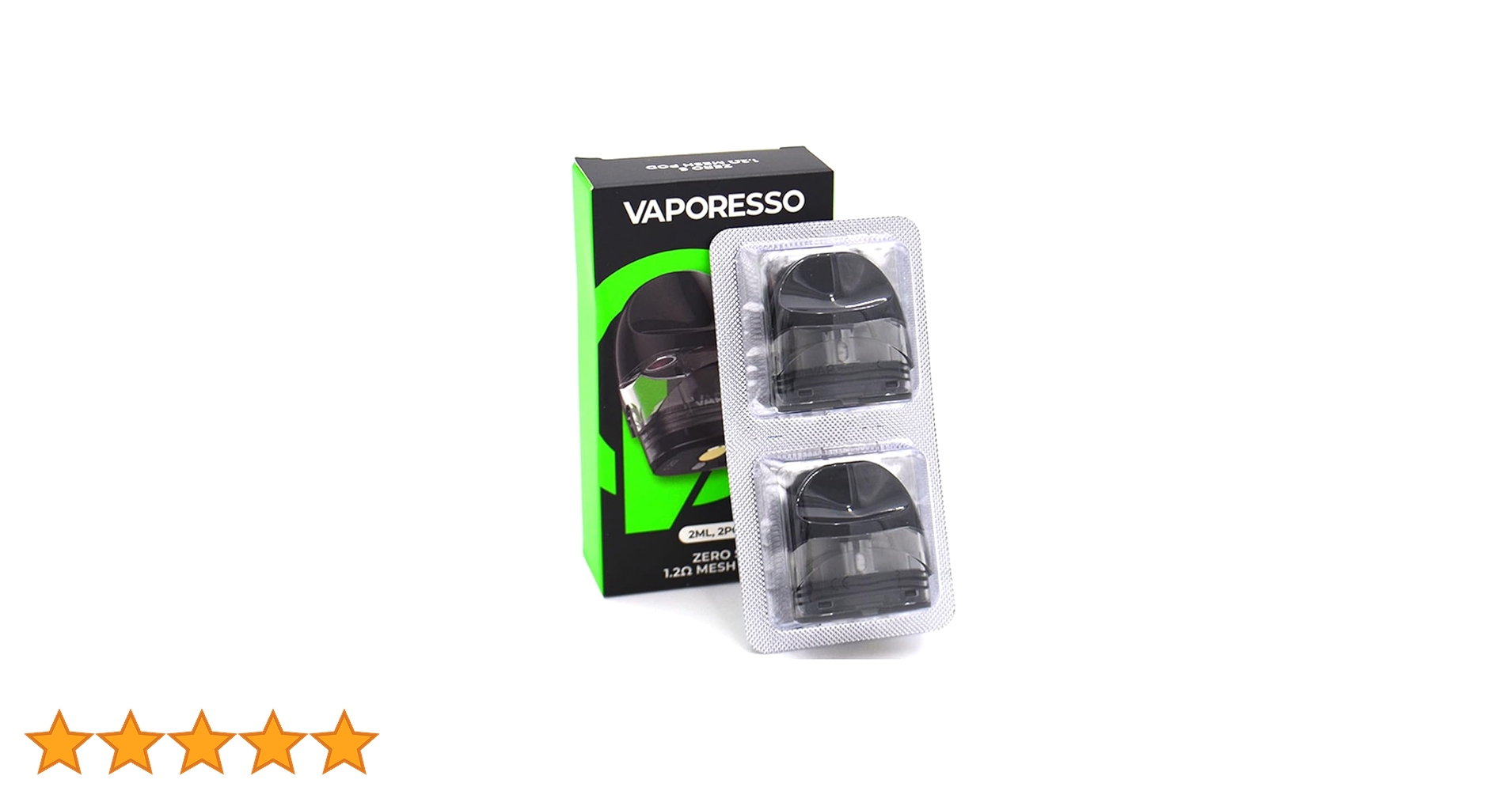Amazon | Vaporesso Zero S Mesh Pod 交換用カートリッジ 1.0Ω