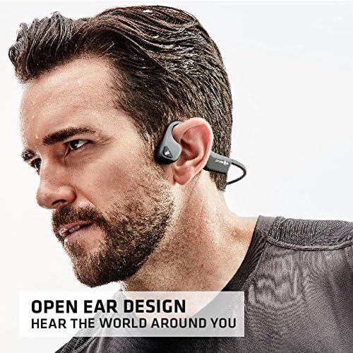 Aftershokz Air Bone Conduction Wireless Bluetooth Headphones, Slate Grey - Image 2