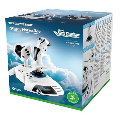 Thrustmaster T.Flight Hotas One Microsoft Flight Simulator Edition – mit offizieller Lizenz von Microsoft Flight Simulator auf Xbox Series X|S und PC