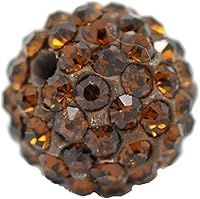 Vista 34 de Bolas de discoteca de 0.394 in de cuentas de arcilla de cristal checo Shamballa pavimenta calidad premium