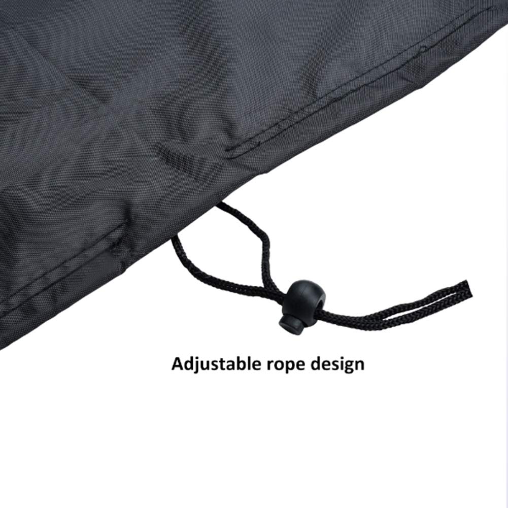 STTC Funda para Barbacoa, Impermeable Resistente al Desgarro 210D Oxford Cubierta para Barbacoa Anti-Viento/UV a Prueba de Polvo con Bolsa de Almacenamiento,145x61x117cm