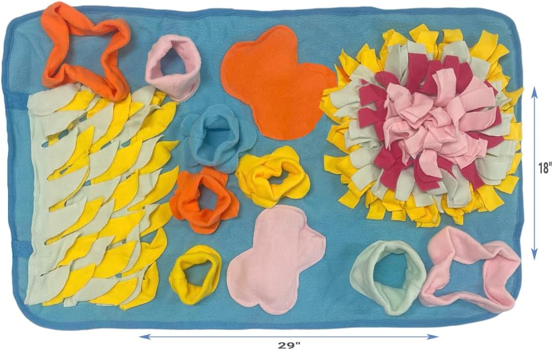 Snuffle Mat Combo Pack for Dogs Pigs Rabbits or Other Pets