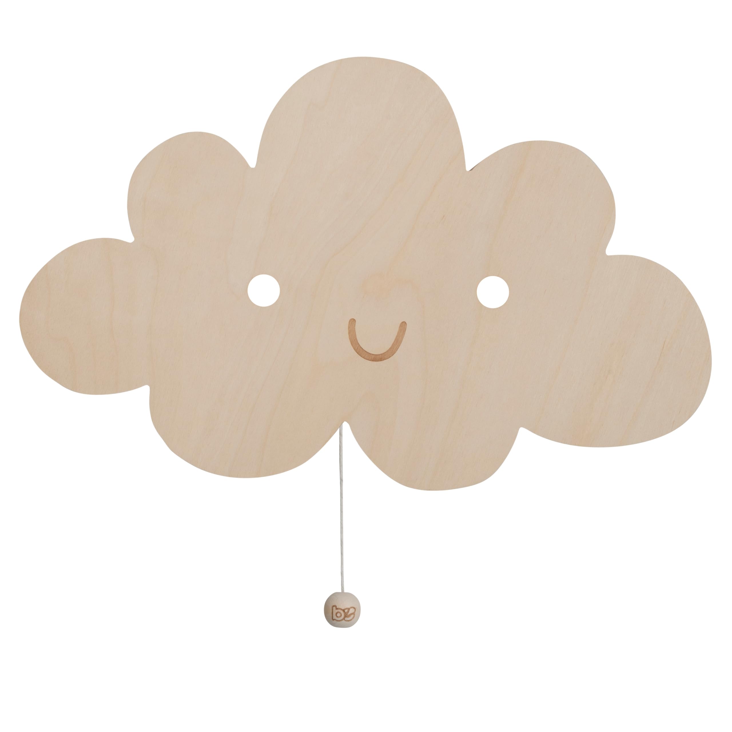 Baby's Only - Applique murale nuage Wonder - Marron - 38x24 cm