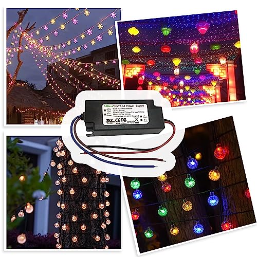 Image of LEDONE LED Driver 900mA (Constant Current Output), 36W Waterproof IP65 LED Power Supply Lighting Transformer 100V-270Vac to 24-36Vdc Low Voltage Output for Outdoor or Indoor LED Light 1PK