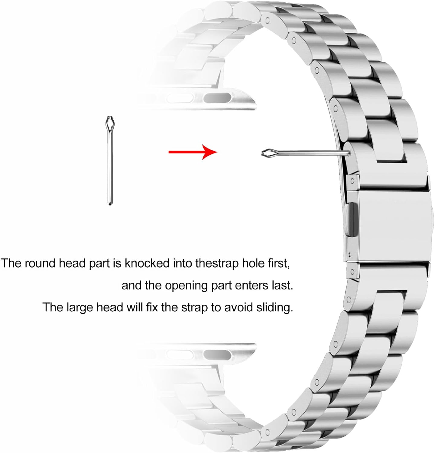 360 Pcs 6-23mm Watch Band Link Cotter Pins Assortment, Watch Strap Bars, Watch Link Repair Kit, Watch Band Tool for Watch Repair thumbnail